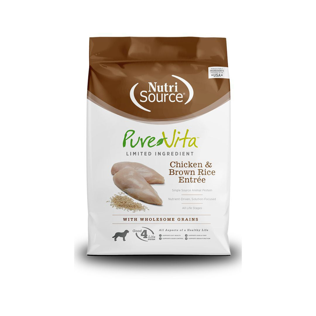 PureVita Limited Ingredient — Chicken & Brown Rice (25 lb)