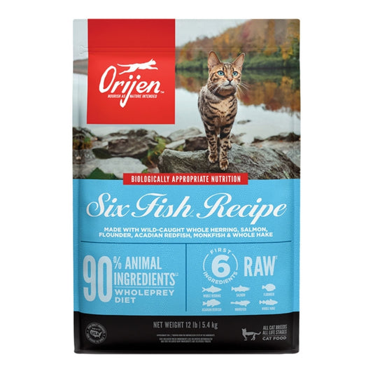 Orijen Six Fish Cat (12 lb)