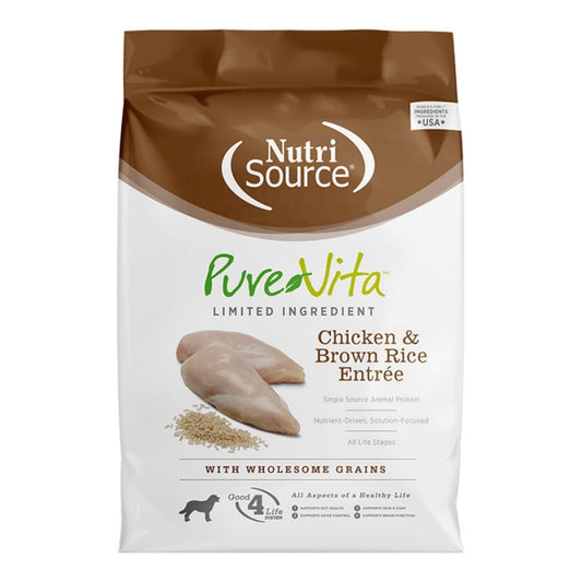 Pure Vita Chicken & Brown Rice (12 lb)