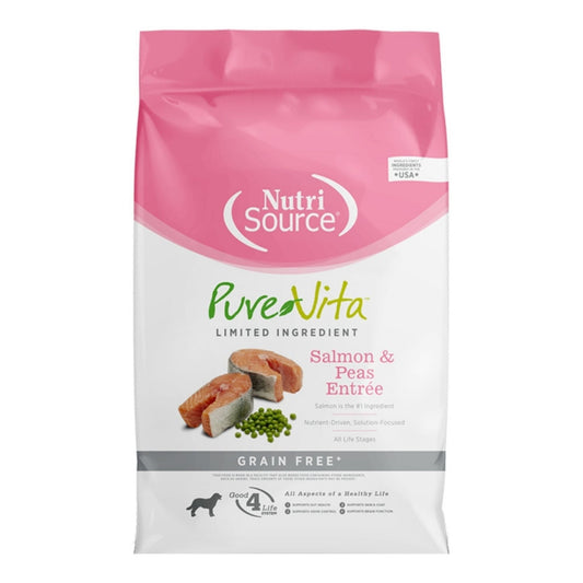 Pure Vita Grain Free — Salmon & Peas (12 lb)