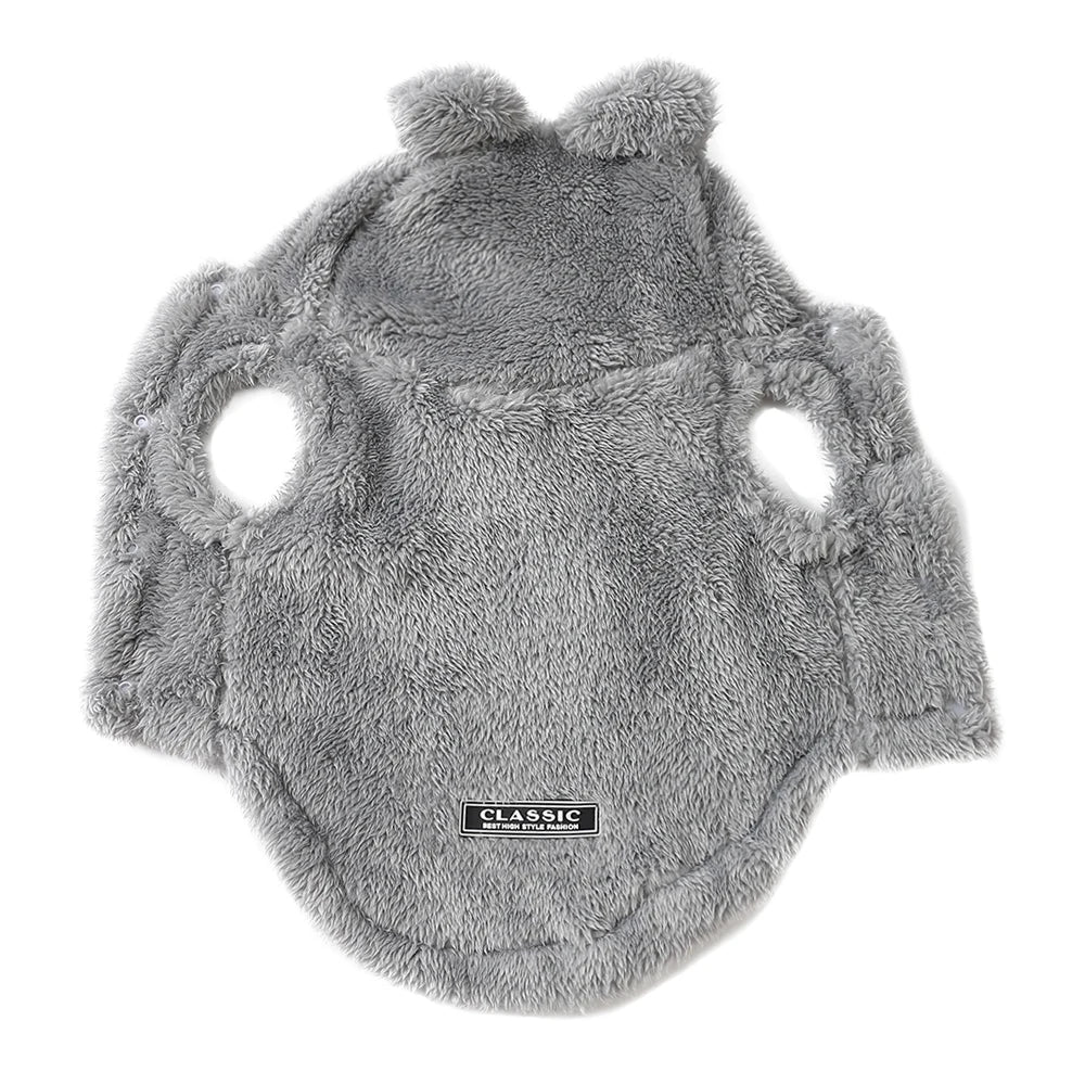 Soft Fleece Pet Hoodie – Warm Autumn & Winter Coat for Dogs & Cats