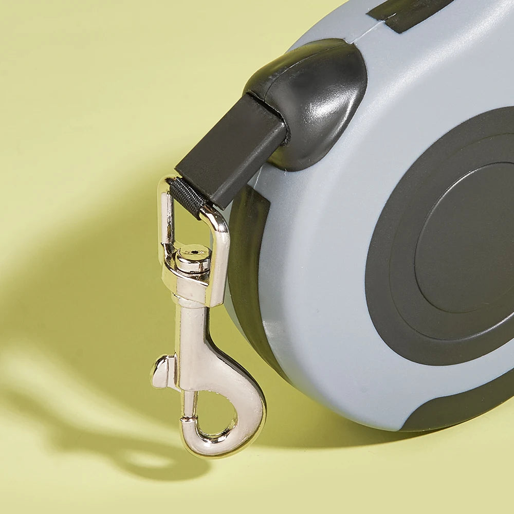 3m/5m Retractable Dog Leash, Strong Nylon, Durable Lead for Small, Medium & Large Dogs and Cats