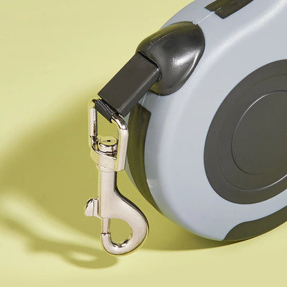 3m/5m Retractable Dog Leash, Strong Nylon, Durable Lead for Small, Medium & Large Dogs and Cats