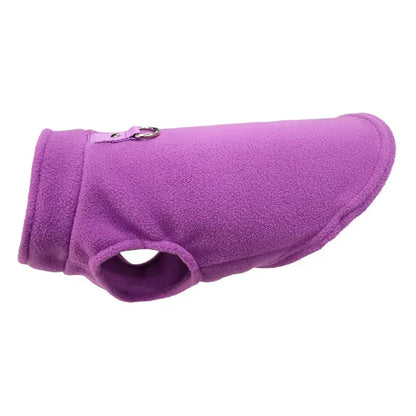 Warm Fleece Pet Jacket Vest – Cozy Coat for Small Dogs & Cats
