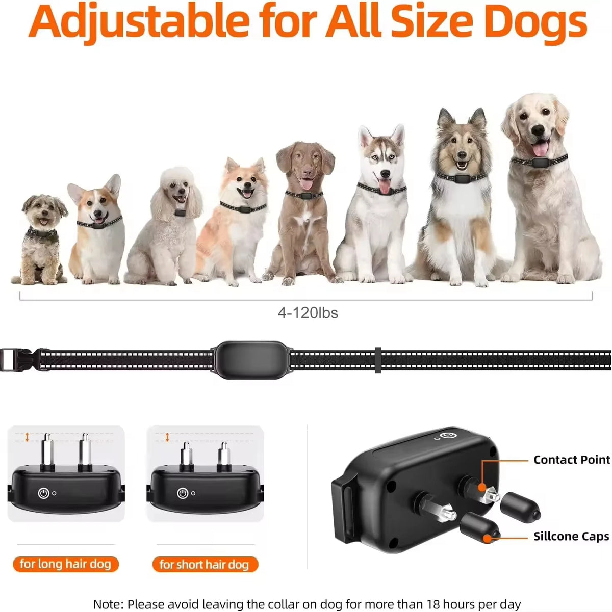 Remote Dog Training Collar - 3300ft Range, Waterproof & Rechargeable