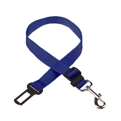 Adjustable Dog & Cat Car Seat Belt, Pet Safety Harness Lead Clip for Vehicle Travel