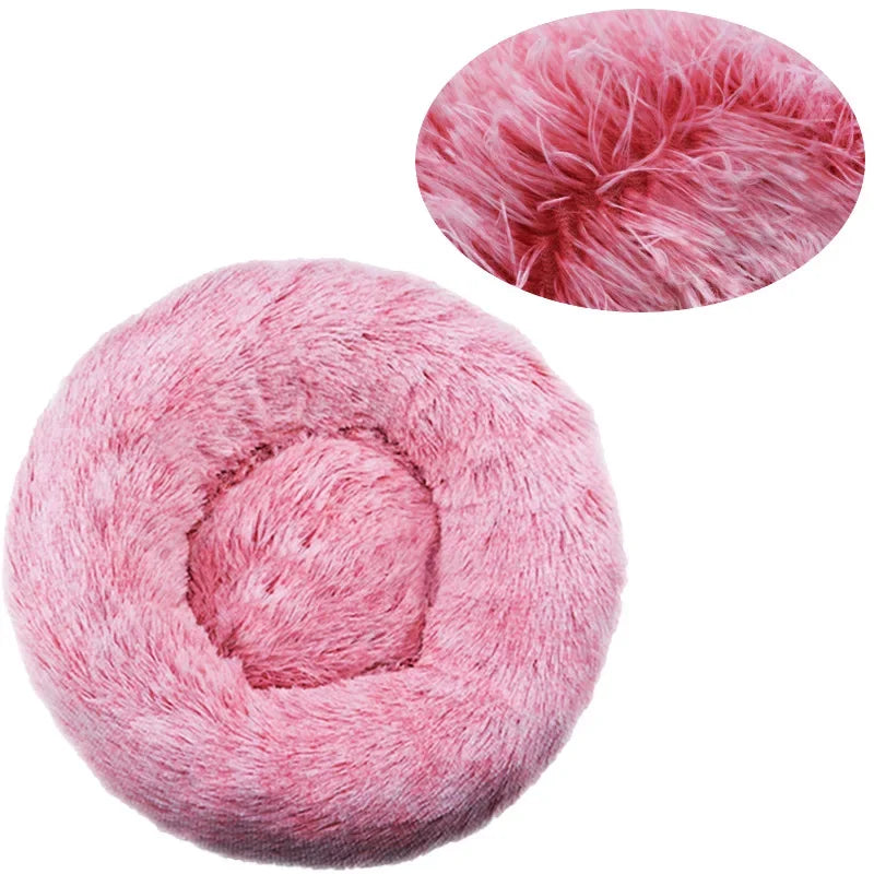 40-90cm 6 Sizes Round Pet Bed for Large Dog Bed Super Soft Cat Bed