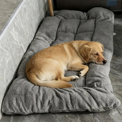 Extra Large Plush Dog Bed – Thick, Soft & Cozy Pet Mat for All Sizes