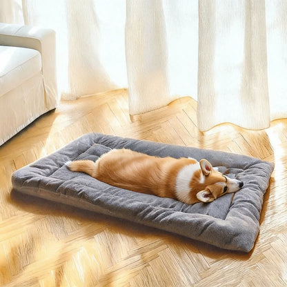 Extra Large Plush Dog Bed – Thick, Soft & Cozy Pet Mat for All Sizes