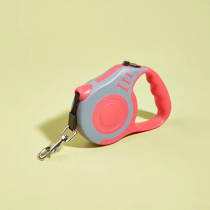 3m/5m Retractable Dog Leash, Strong Nylon, Durable Lead for Small, Medium & Large Dogs and Cats