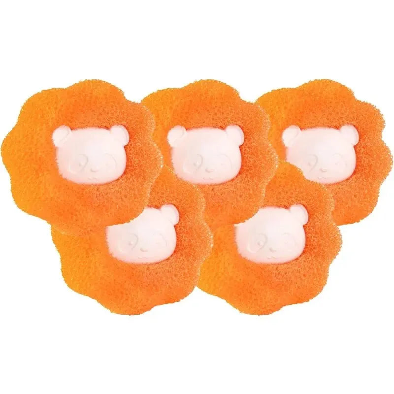 1-5Pcs Pet Hair Remover Ball, Reusable Laundry Lint Catcher for Washing Machine, Cat & Dog Fur Filter