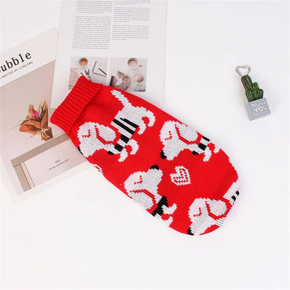 Cute Warm Cat Sweater – Cozy Winter Pullover for Cats & Sphynx