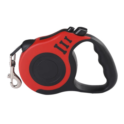 3m/5m Retractable Dog Leash, Strong Nylon, Durable Lead for Small, Medium & Large Dogs and Cats