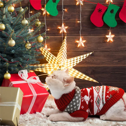Cute Warm Cat Sweater – Cozy Winter Pullover for Cats & Sphynx