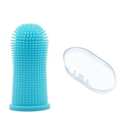 Soft Silicone Finger Toothbrush for Pets