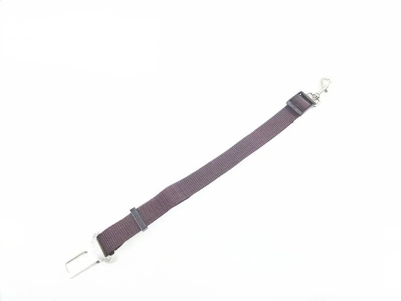 Adjustable Dog & Cat Car Seat Belt, Pet Safety Harness Lead Clip for Vehicle Travel