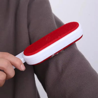 Self-Cleaning Pet Hair Remover Roller, Double-Sided Lint Brush for Dog & Cat Hair on Sofa, Carpet, Clothes