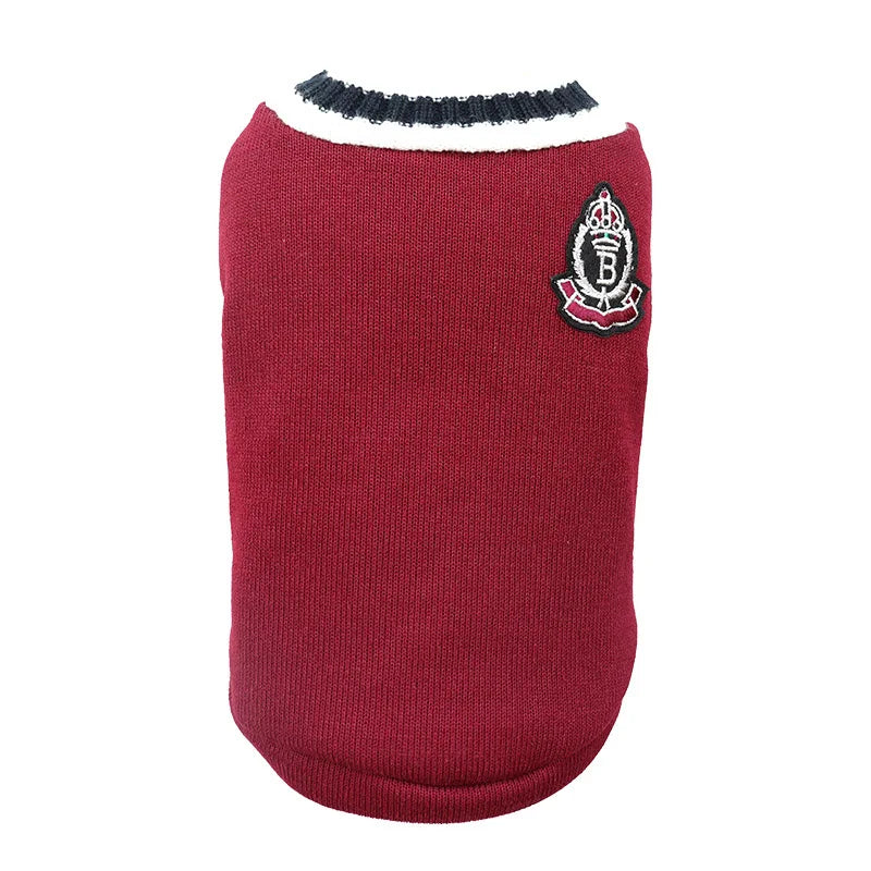Warm Winter Pet Sweater – Cozy Pullover for Small Dogs & Cats