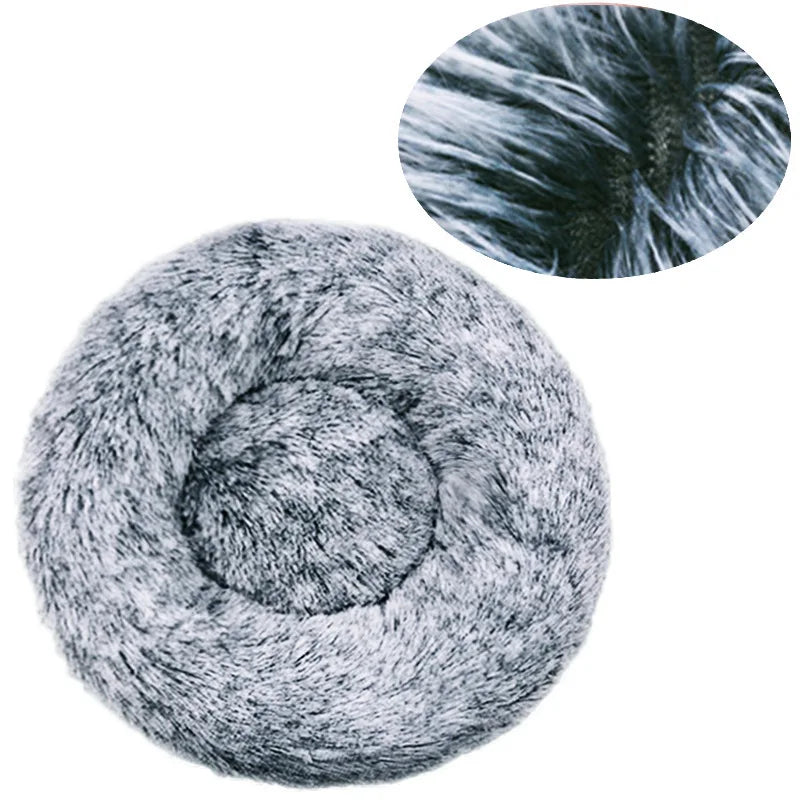 40-90cm 6 Sizes Round Pet Bed for Large Dog Bed Super Soft Cat Bed