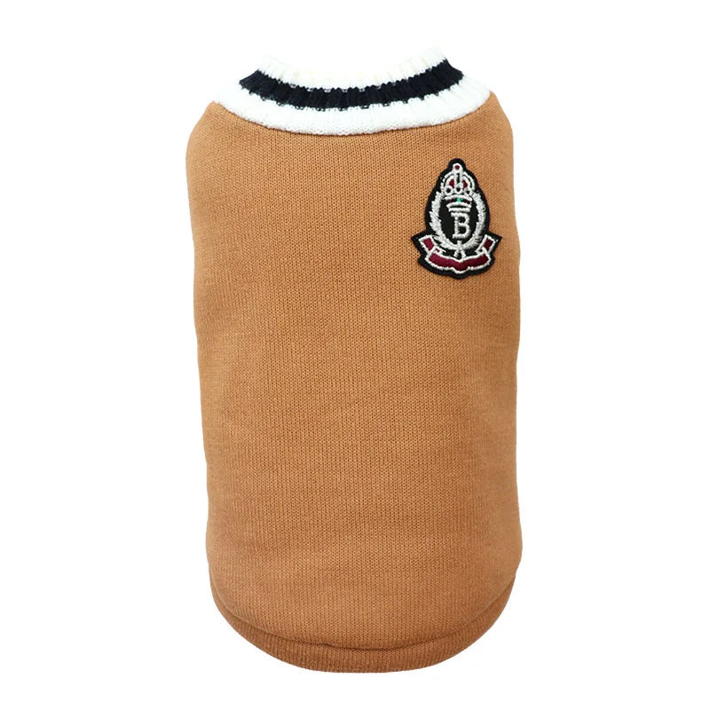 Warm Winter Pet Sweater – Cozy Pullover for Small Dogs & Cats