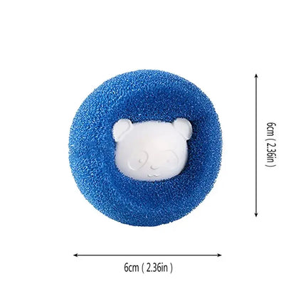 1-5Pcs Pet Hair Remover Ball, Reusable Laundry Lint Catcher for Washing Machine, Cat & Dog Fur Filter