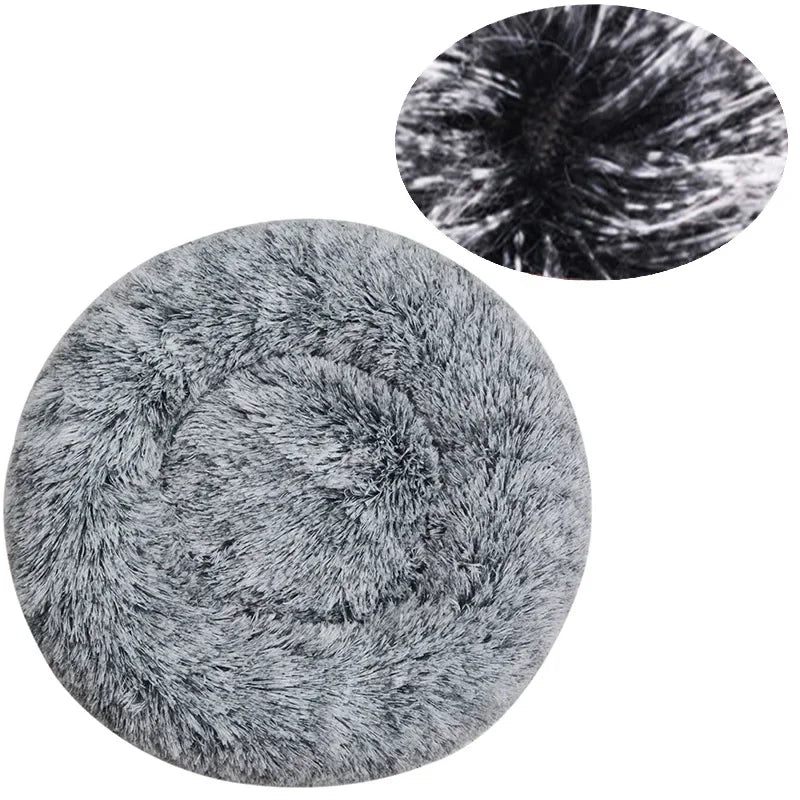 40-90cm 6 Sizes Round Pet Bed for Large Dog Bed Super Soft Cat Bed