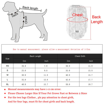 Soft Cozy Fleece Pet Sweatshirt – Warm Autumn & Winter Coat for Cats & Small Dogs