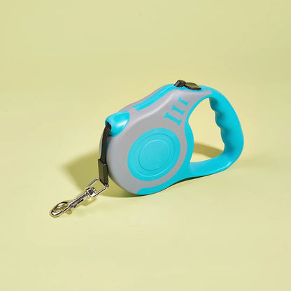 3m/5m Retractable Dog Leash, Strong Nylon, Durable Lead for Small, Medium & Large Dogs and Cats