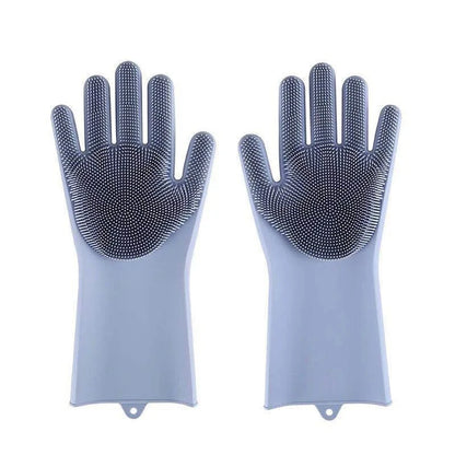 Pet Grooming & Bathing Gloves for Dogs and Cats