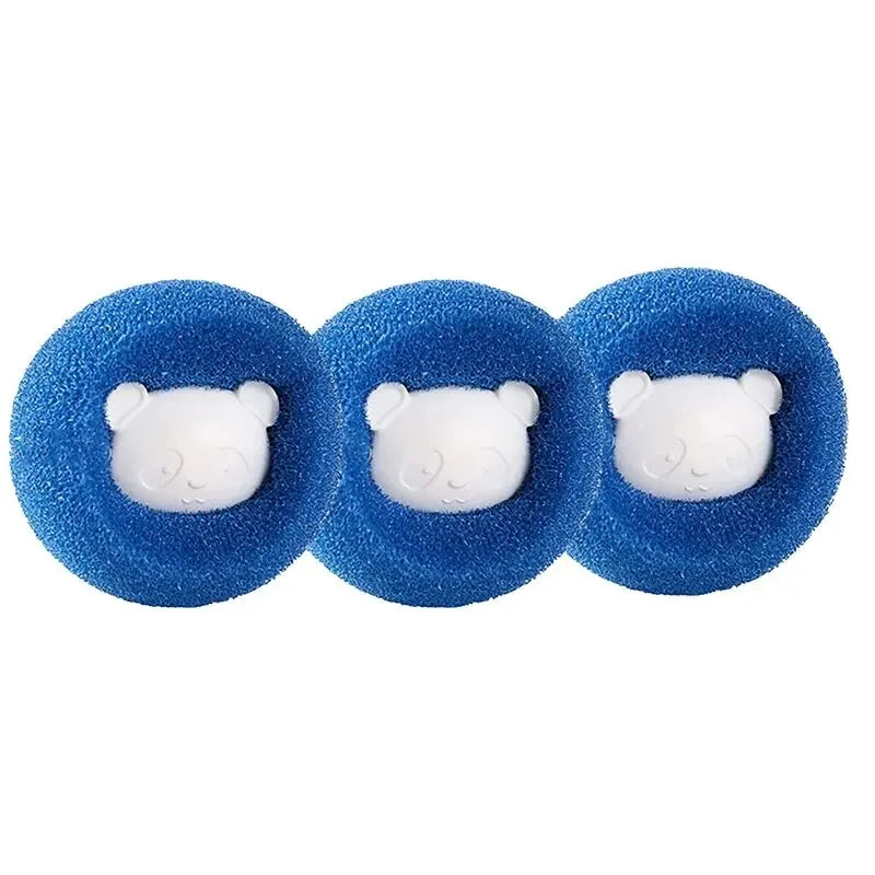 1-5Pcs Pet Hair Remover Ball, Reusable Laundry Lint Catcher for Washing Machine, Cat & Dog Fur Filter