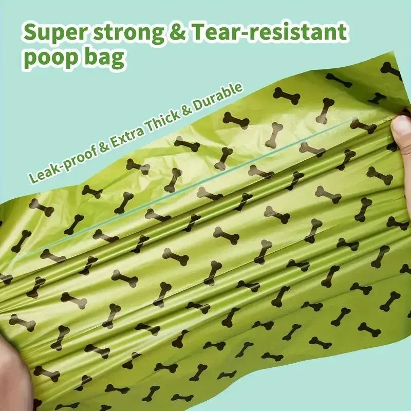 Dog Poop Bags, 30/600 Pcs Refill Rolls, Leak-Proof Pet Waste Bags for Dogs & Cats, 15 Bags/Roll