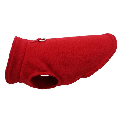 Warm Fleece Pet Jacket Vest – Cozy Coat for Small Dogs & Cats