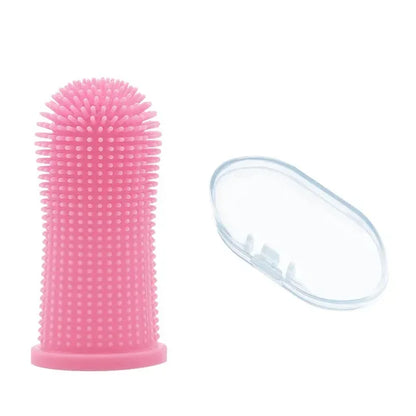 Soft Silicone Finger Toothbrush for Pets