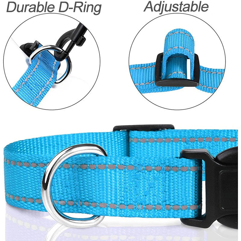 Decorative Choker Dog Collar, Adjustable Neck Collar for Small, Medium & Large Dogs and Puppies