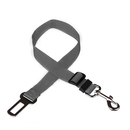 Adjustable Dog & Cat Car Seat Belt, Pet Safety Harness Lead Clip for Vehicle Travel