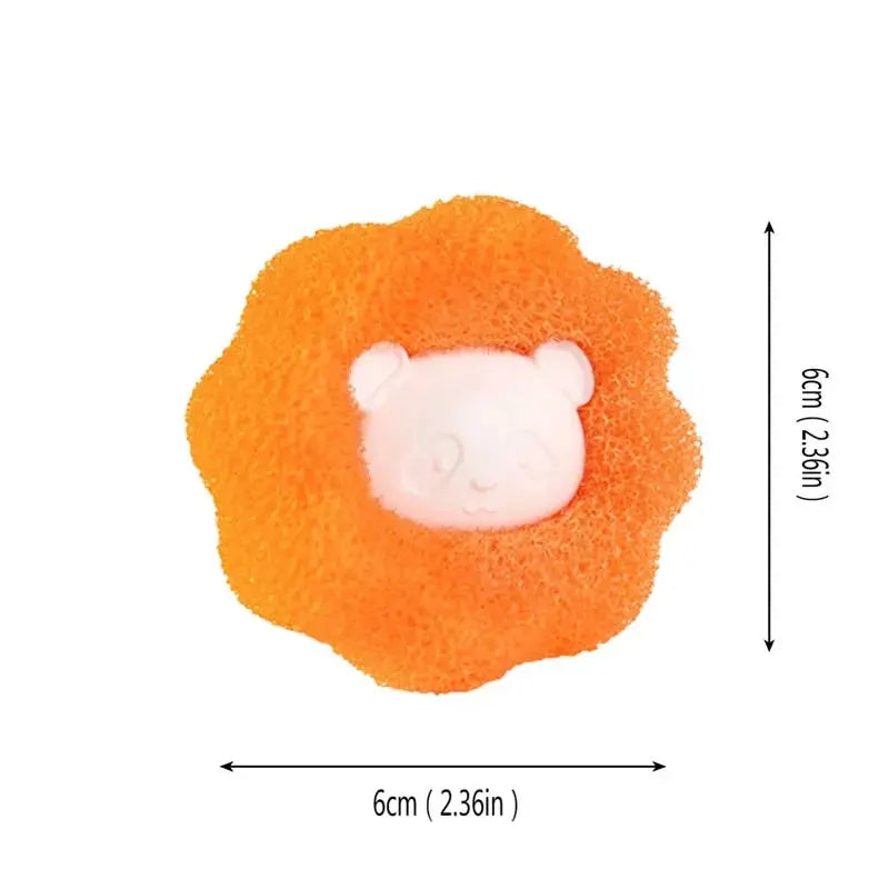 1-5Pcs Pet Hair Remover Ball, Reusable Laundry Lint Catcher for Washing Machine, Cat & Dog Fur Filter