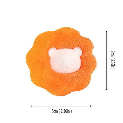 1-5Pcs Pet Hair Remover Ball, Reusable Laundry Lint Catcher for Washing Machine, Cat & Dog Fur Filter