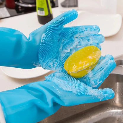 Pet Grooming & Bathing Gloves for Dogs and Cats