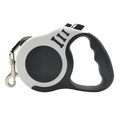 3m/5m Retractable Dog Leash, Strong Nylon, Durable Lead for Small, Medium & Large Dogs and Cats