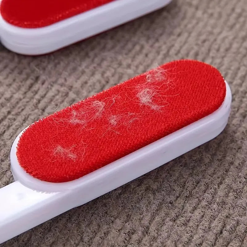 Self-Cleaning Pet Hair Remover Roller, Double-Sided Lint Brush for Dog & Cat Hair on Sofa, Carpet, Clothes