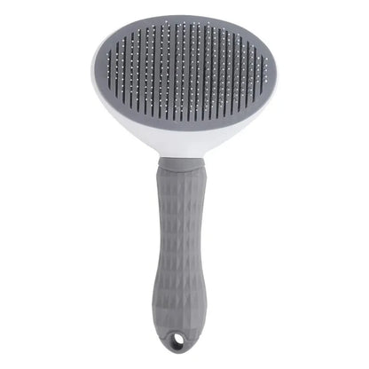 Self Cleaning Pet Hair Remover Brush, Dog & Cat Dematting Comb Grooming Tool