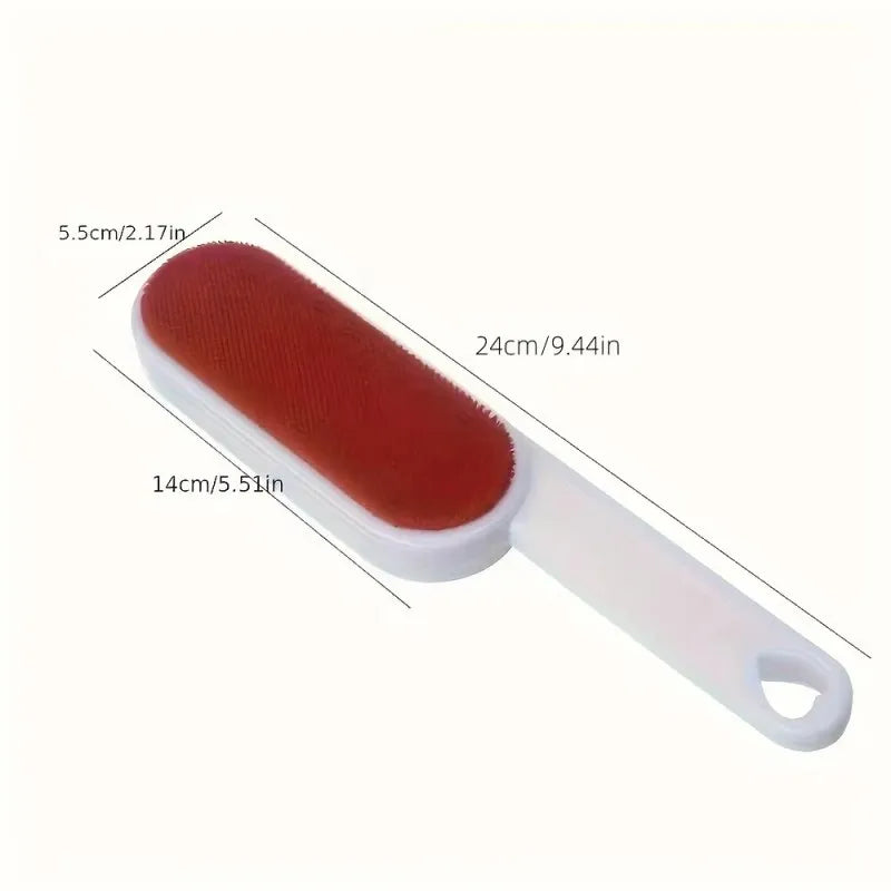 Self-Cleaning Pet Hair Remover Roller, Double-Sided Lint Brush for Dog & Cat Hair on Sofa, Carpet, Clothes