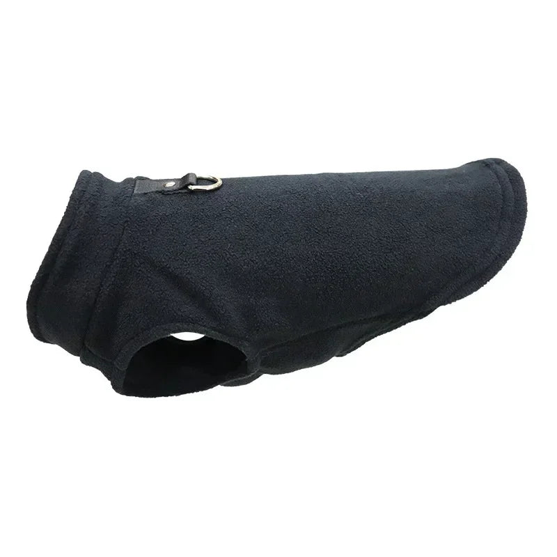 Warm Fleece Pet Jacket Vest – Cozy Coat for Small Dogs & Cats
