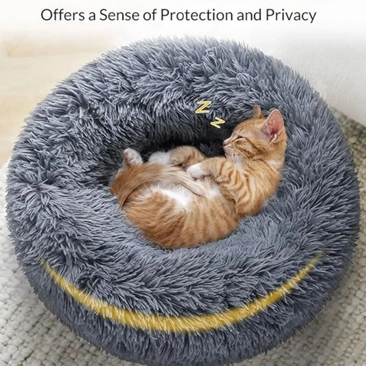40-90cm 6 Sizes Round Pet Bed for Large Dog Bed Super Soft Cat Bed