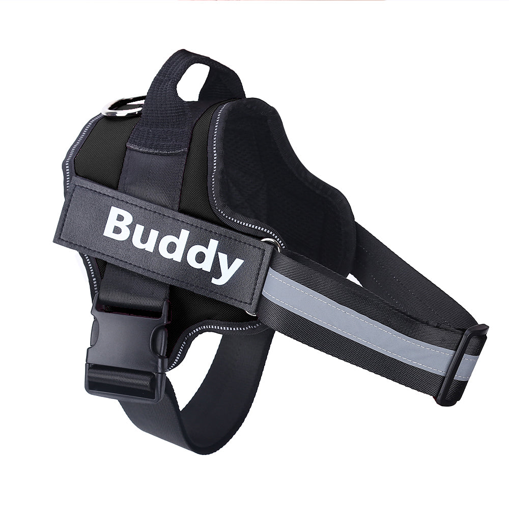 No-Pull Dog Harness | Reflective & Breathable | Wiggle & Whisk