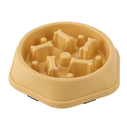 Slow Feeder Dog Bowl – Non-Slip Puzzle Bowl for Fast Eaters