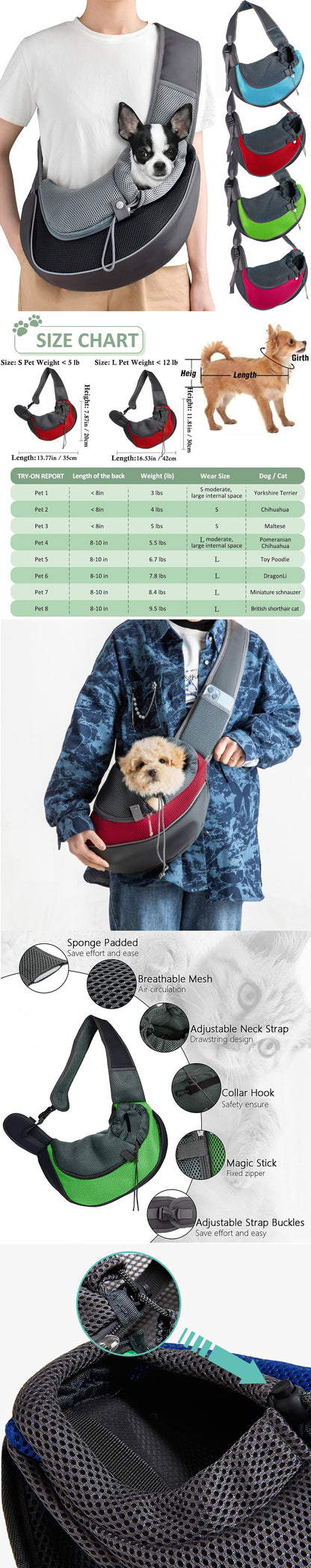 Cat Carrier Backpack – Breathable, Comfortable Pet Travel Bag