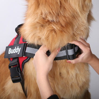No-Pull Dog Harness | Reflective & Breathable | Wiggle & Whisk
