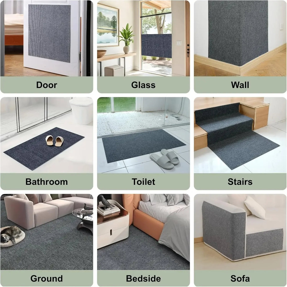 Cat Scratcher Sofa Protector – Self-Adhesive Couch Guard for Cats
