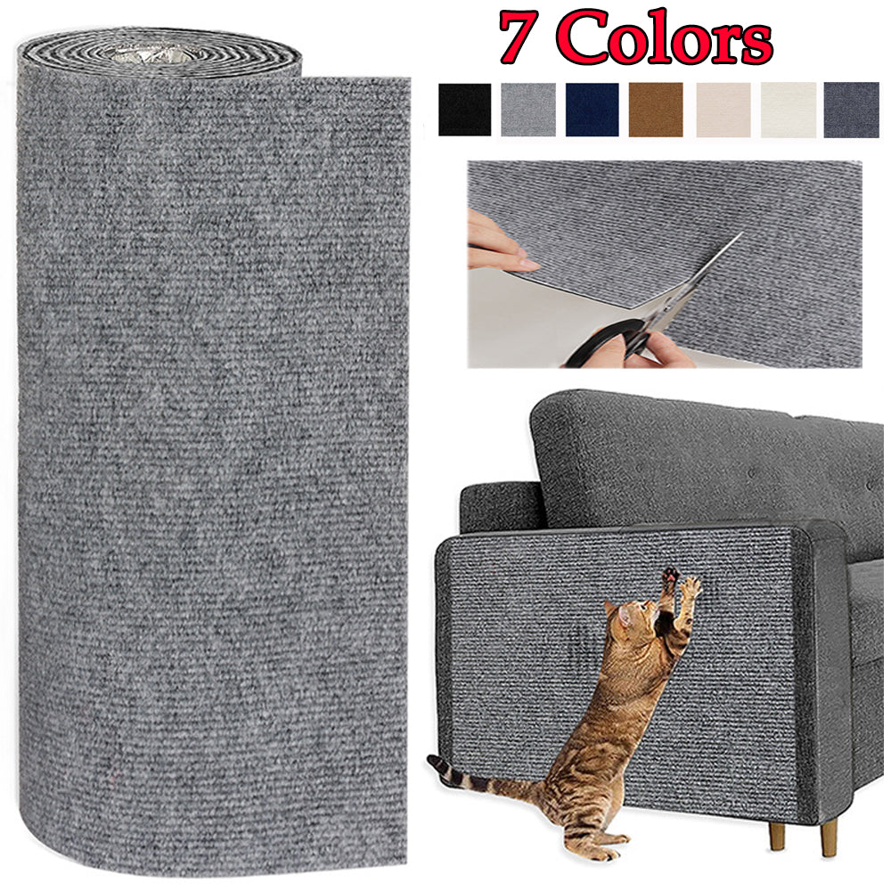 Cat Scratcher Sofa Protector – Self-Adhesive Couch Guard for Cats